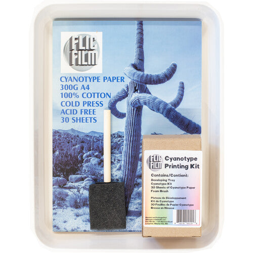Cyanotype kit de départ maison complet (200ml)
