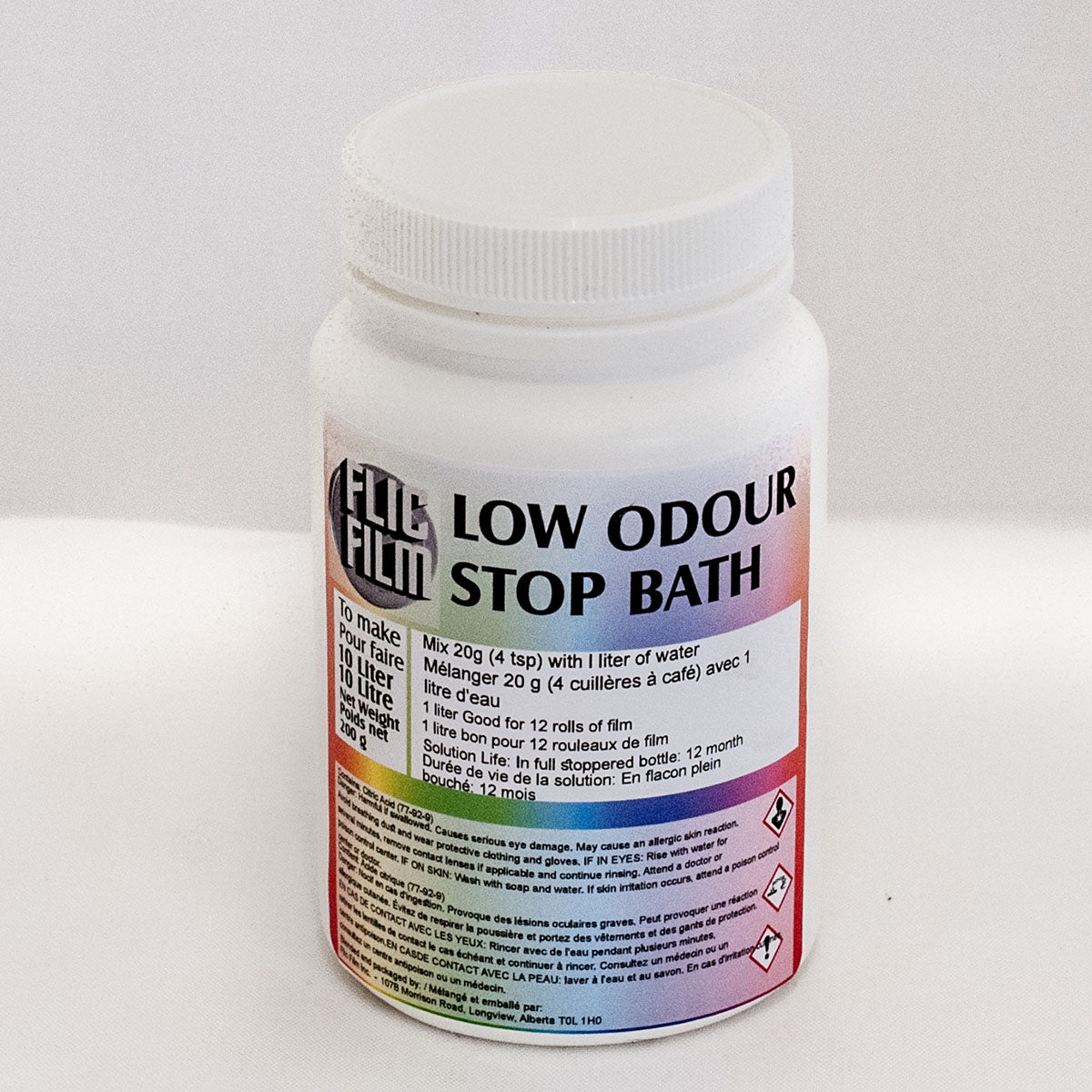 Low Odour Stop Bath (200g)