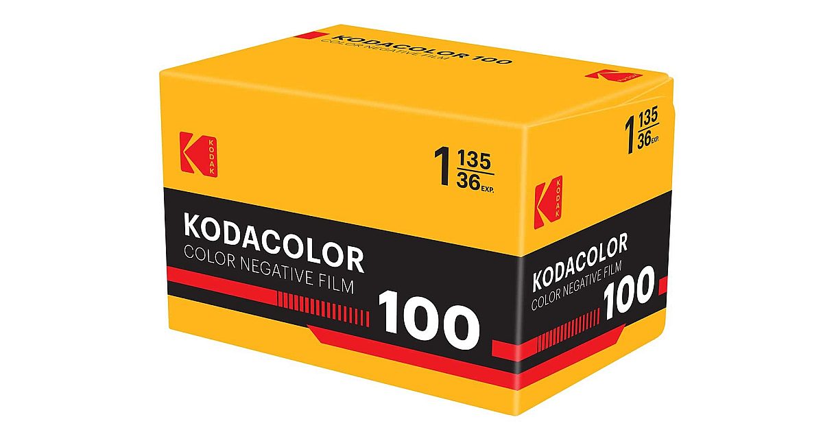 Film couleur Kodacolor 100 (35mm, 36 poses)