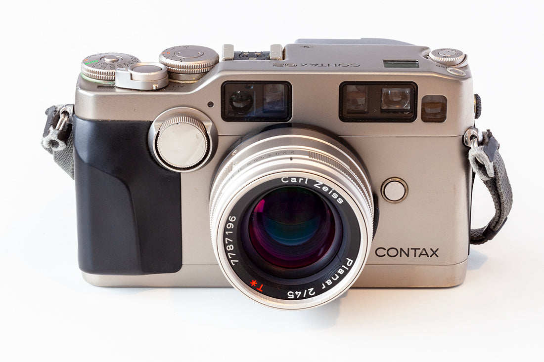 Contax G-2 avec lentilles