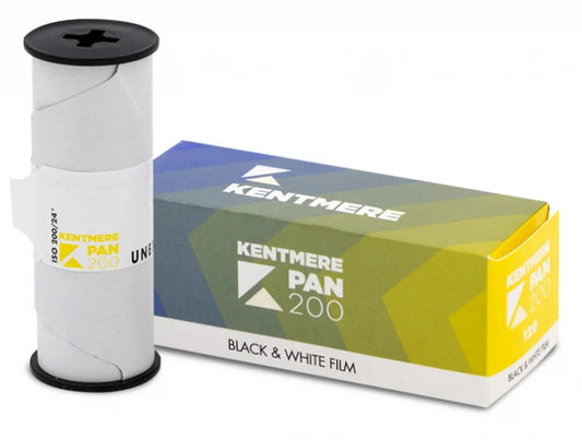 Film noir & blanc Kentmere 200 (120)
