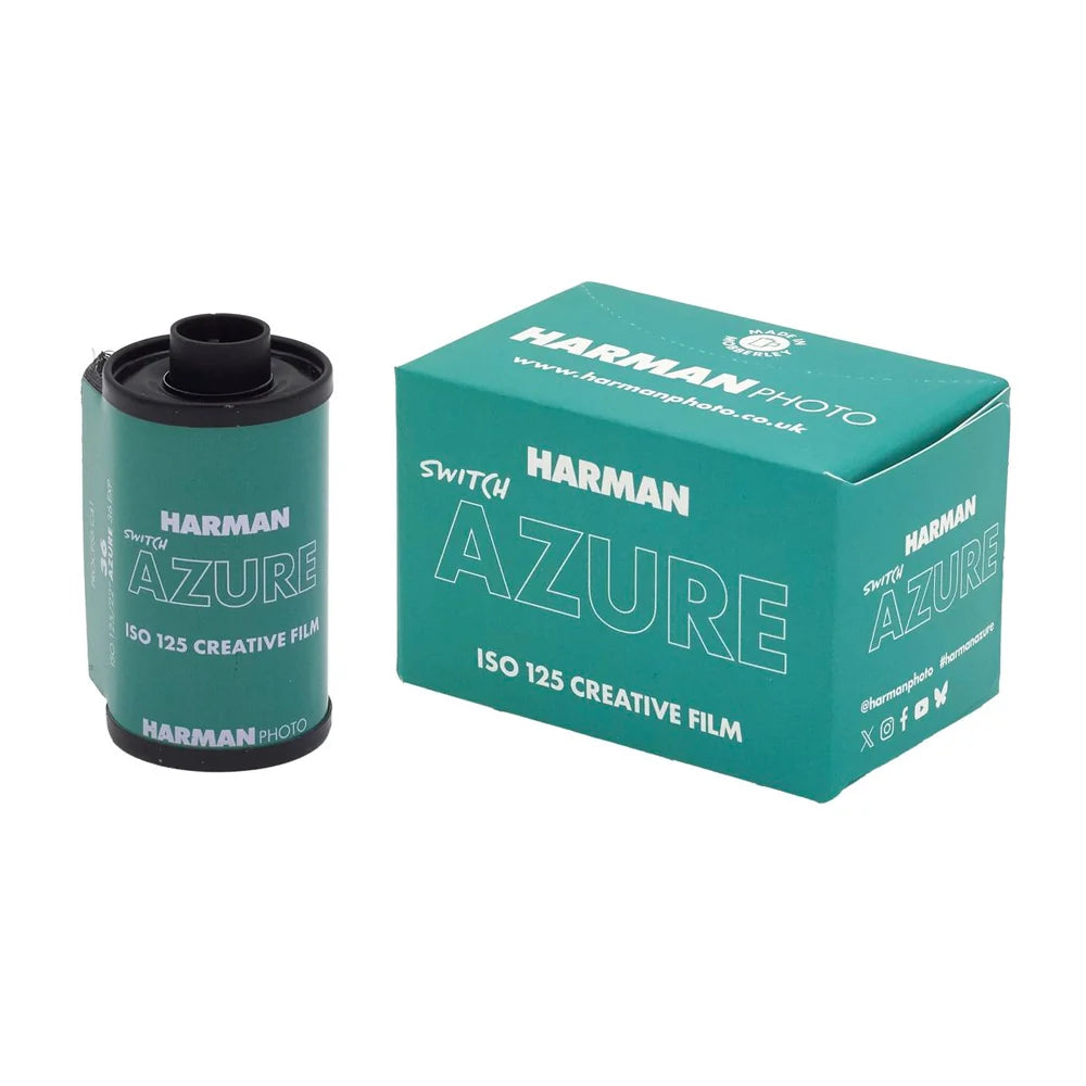 Film couleur Harman Switch Azure (35mm, 36 exposures)