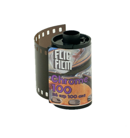 Film couleur positif E6 Flic Film Chrome 100 (35mm, 36 poses)