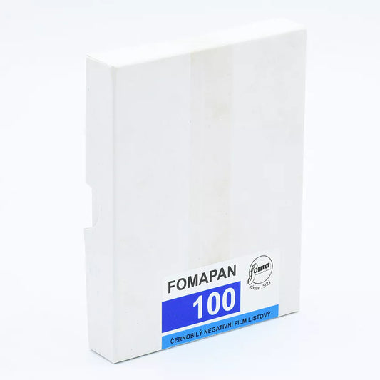 Fomapan 100 – Film Noir & Blanc 4x5 (25 feuilles)