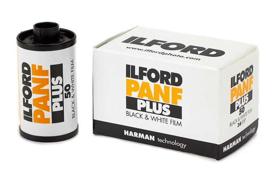 Film noir & blanc PANF plus iso 50 (35mm, 36 poses)