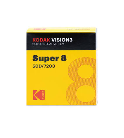 film couleur Kodak Vision 3 50D Super 8