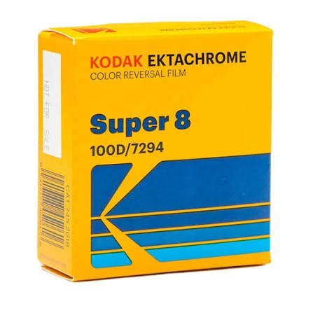 film couleur Kodak Ektachrome 100D Super 8