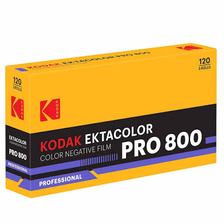 Film couleur Kodak Ektacolor 800 (120, rouleau) paquet de 5